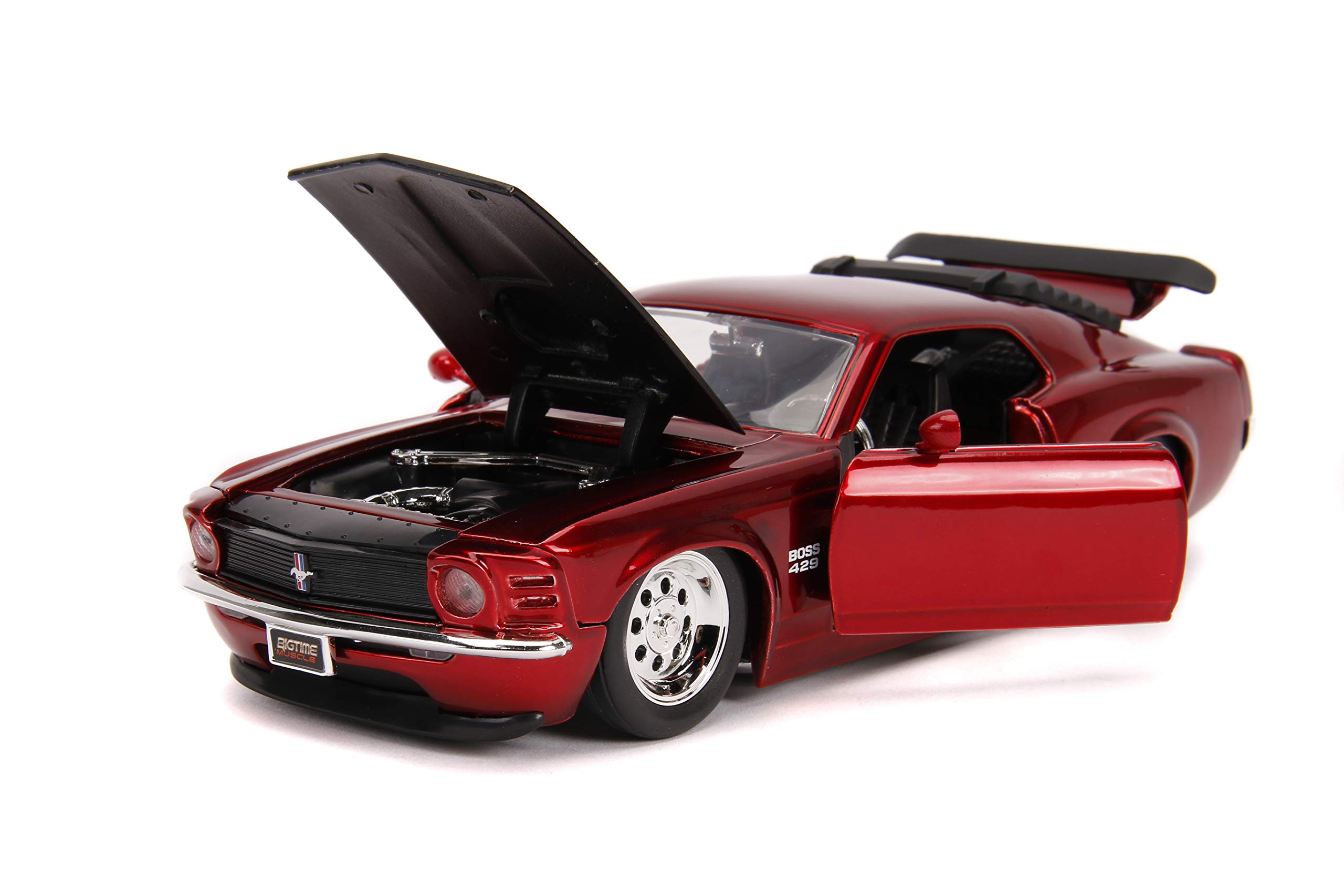 Foto 7 pulgar | Coche Fundido A Presión Jada Toys Bigtime Muscle 1:24 Ford Mustang 1970 - Venta Internacional.