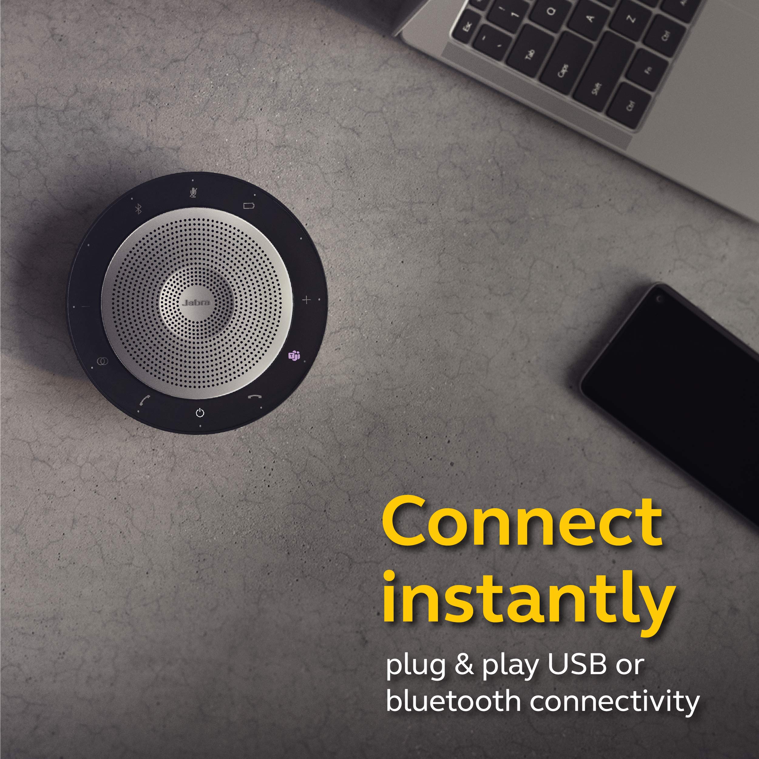Foto 4 pulgar | Altavoz Bluetooth Inalámbrico Jabra Speak 750 Ms Negro - Venta Internacional.