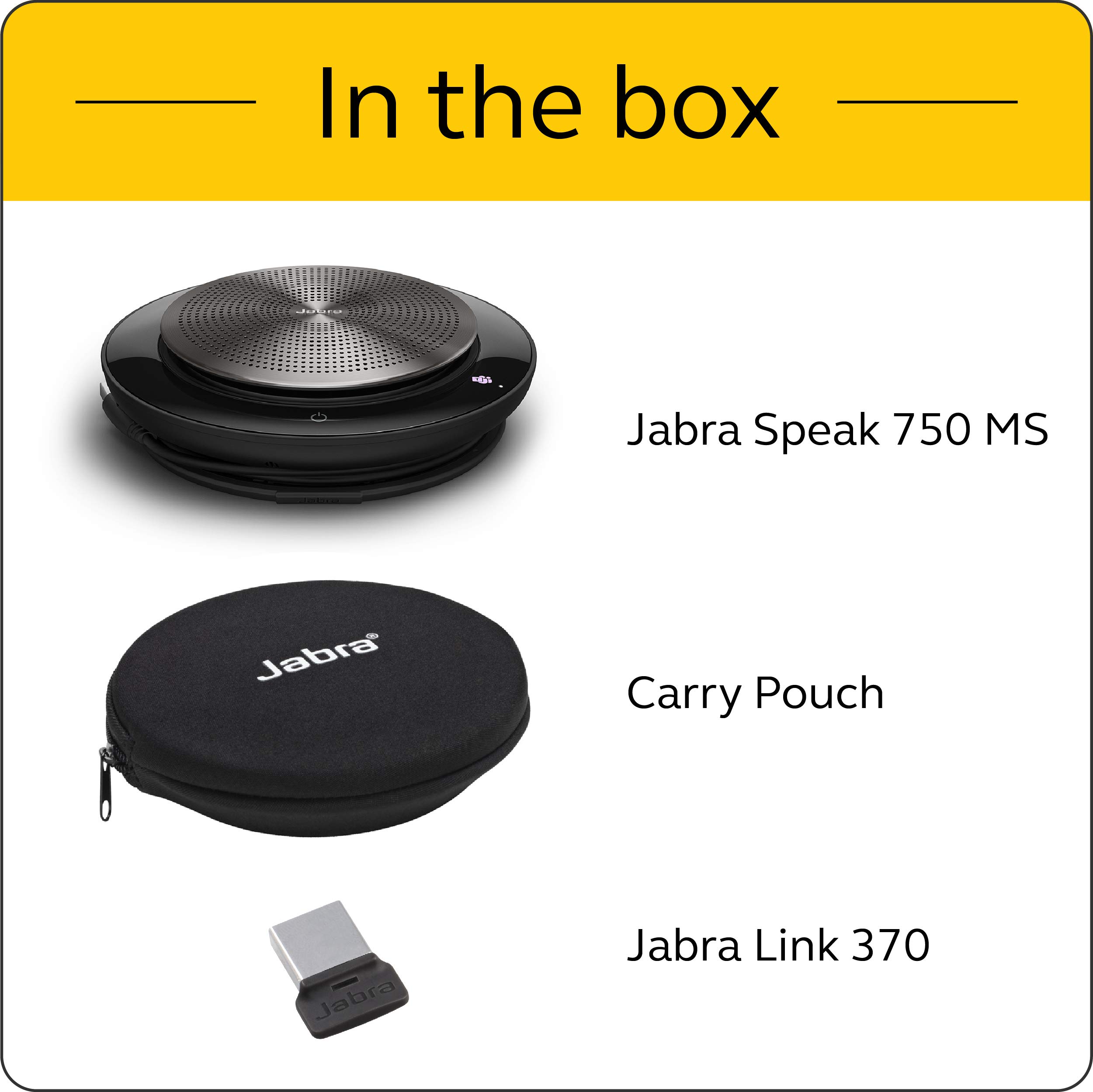 Foto 7 pulgar | Altavoz Bluetooth Inalámbrico Jabra Speak 750 Ms Negro - Venta Internacional.
