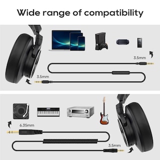 Foto 7 | Auriculares Srhythm Hd75 Con Cable Para Estudio De Dj, Fiesta O Guitarra - Venta Internacional.