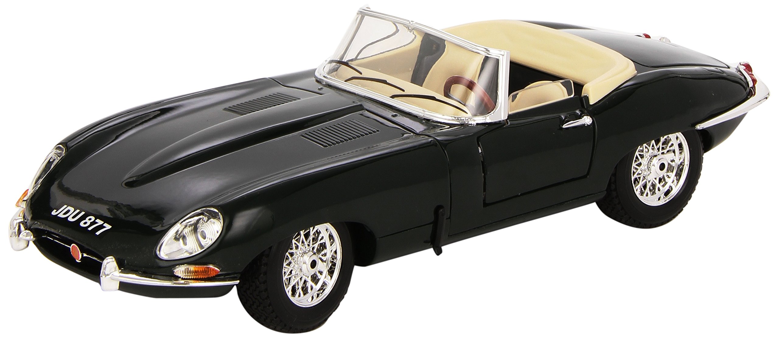 Foto 1 | Coche Fundido A Presión Bburago Jaguar E Type Cabrio 1961 A Escala 1:18 - Venta Internacional.
