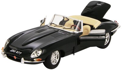 Foto 2 | Coche Fundido A Presión Bburago Jaguar E Type Cabrio 1961 A Escala 1:18 - Venta Internacional.