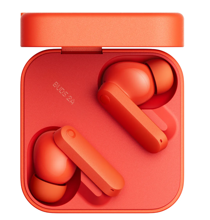 Auriculares Inalámbricos CMF Buds 2a Orange con ANC y Funda