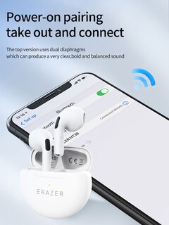 Foto 2 | Auriculares Intraurales Bluetooth Lenovo Ht38 Con Funda De Carga - Venta Internacional.