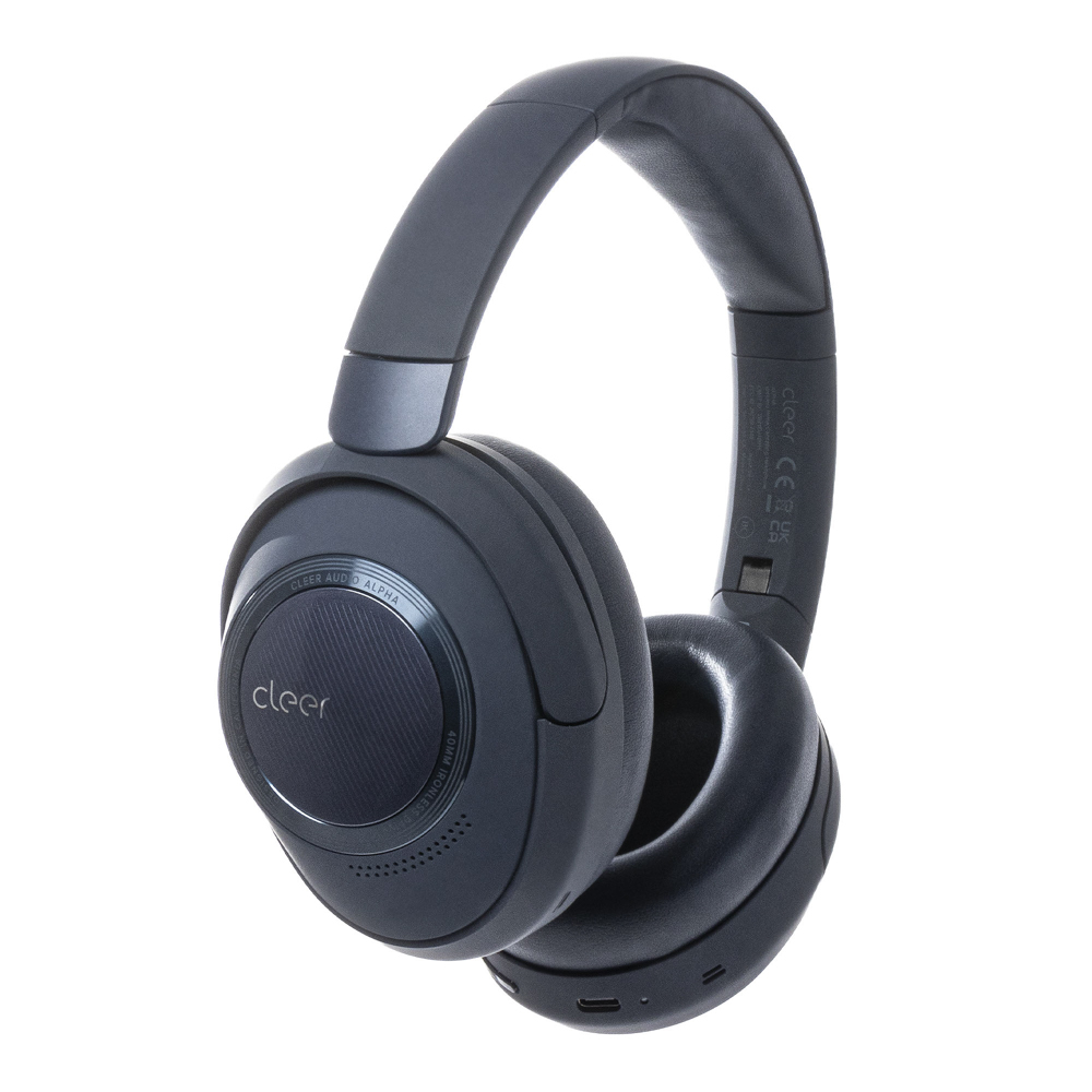 Audífonos Cleer Alpha Over-ear: Anc Adaptativo  Audio Espacial  35h Batería  Hi-res Color Azul