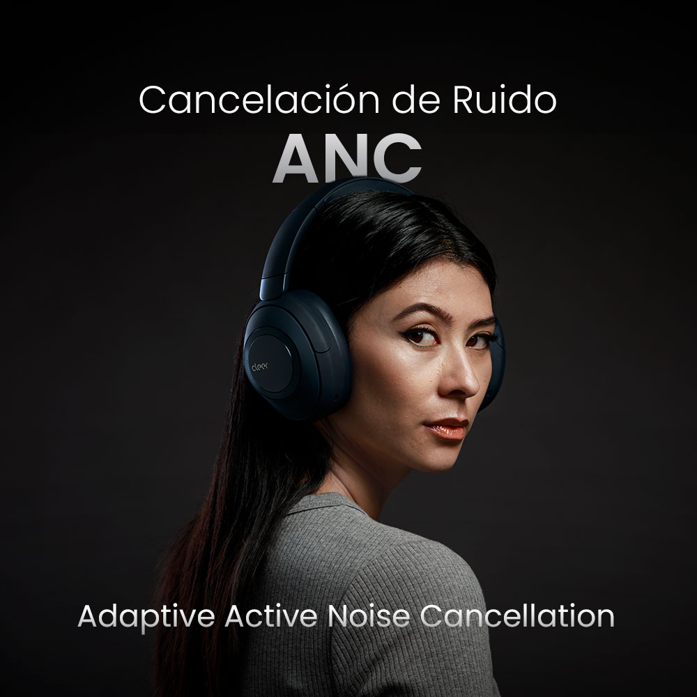 Foto 3 pulgar | Audífonos Cleer Alpha Over-ear: Anc Adaptativo  Audio Espacial  35h Batería  Hi-res Color Azul