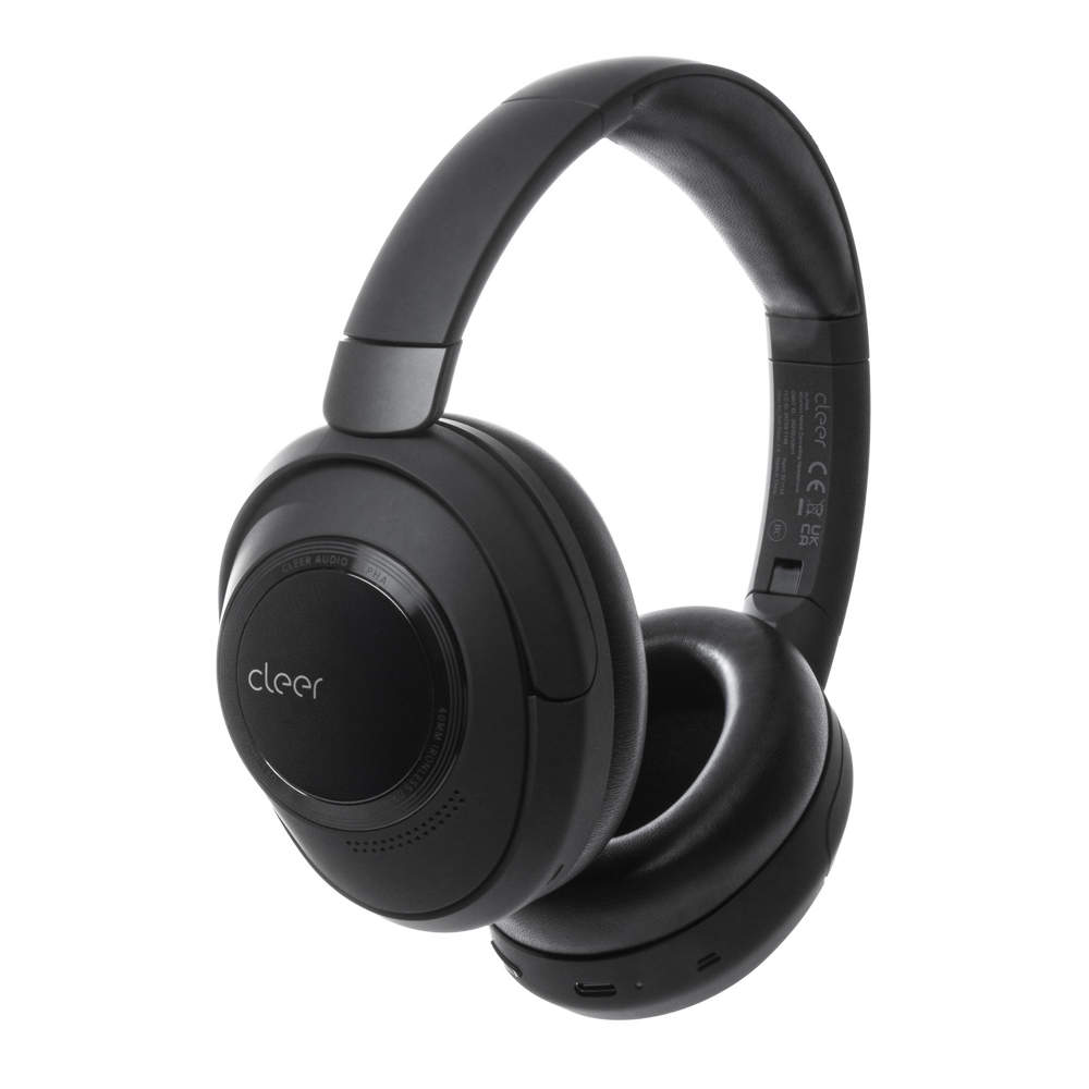 Audífonos Cleer Alpha Over-ear: Anc Adaptativo  Audio Espacial  35h Batería  Hi-res Color Negro
