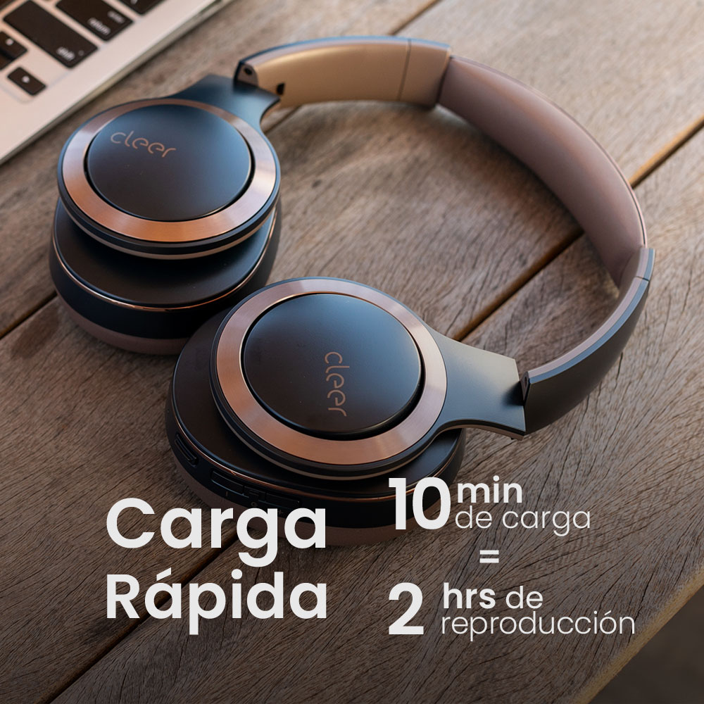 Foto 5 | Audífonos Cleer Enduro Anc Over-ear: 60h Batería  Anc Híbrido  Sonido Hi-fi Plegables Color Azul