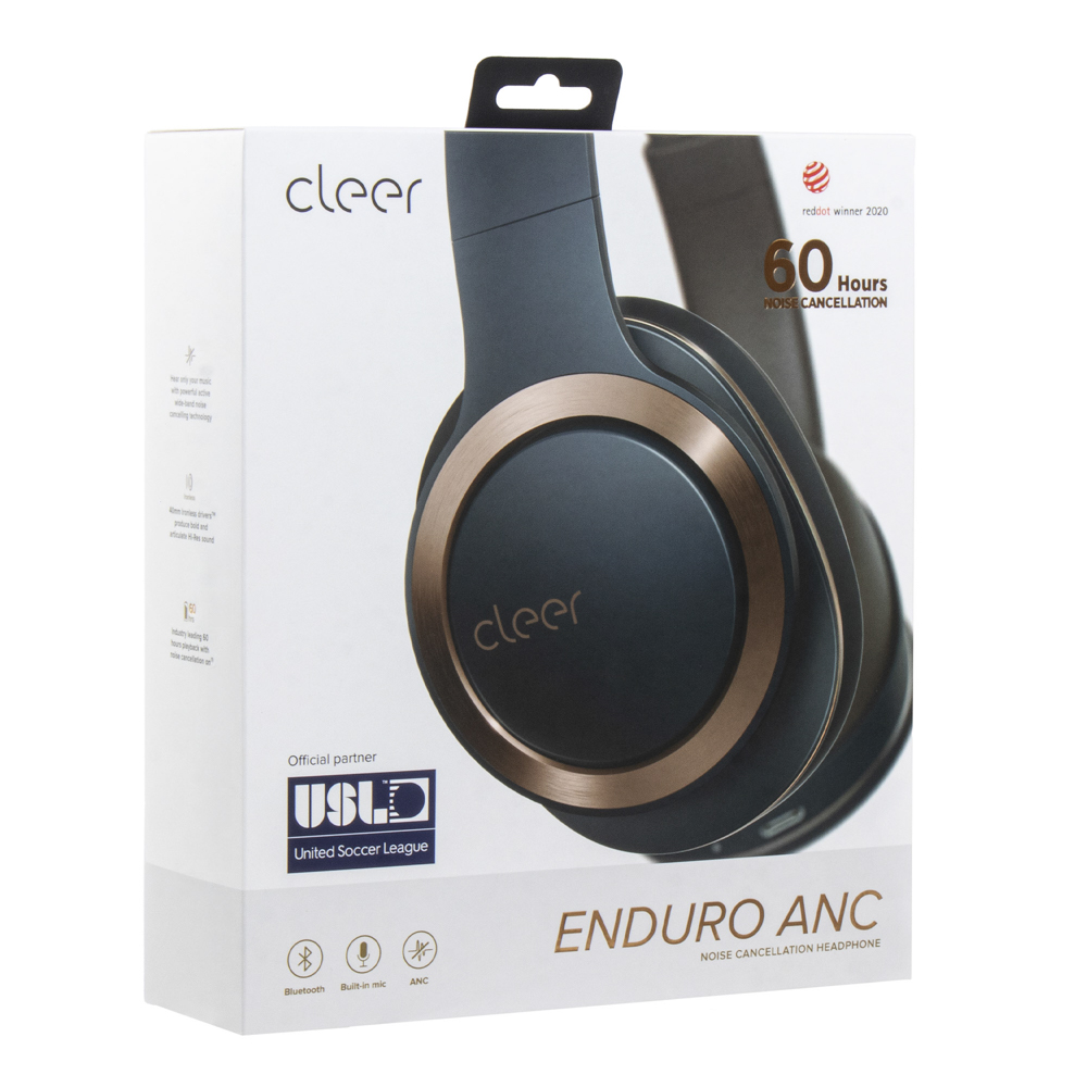 Foto 9 pulgar | Audífonos Cleer Enduro Anc Over-ear: 60h Batería  Anc Híbrido  Sonido Hi-fi Plegables Color Azul