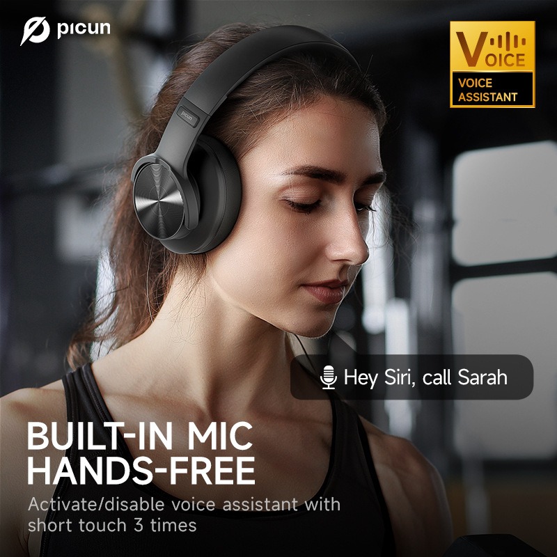 Foto 8 pulgar | Auriculares Bluetooth Picun B8 Touch Control Con Batería De 80 H - Venta Internacional.