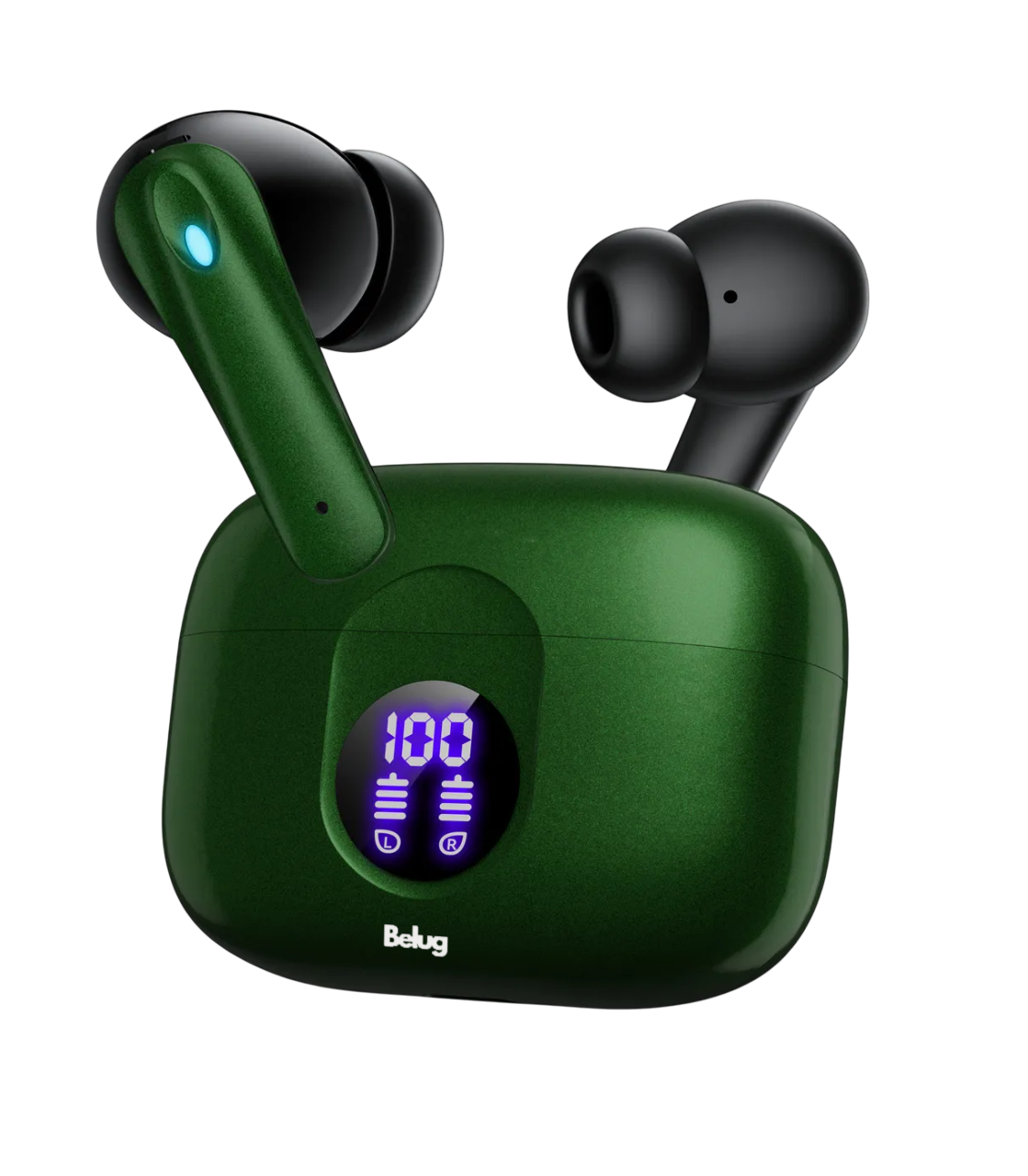 Audífonos Inalámbricos Bluetooth Verde