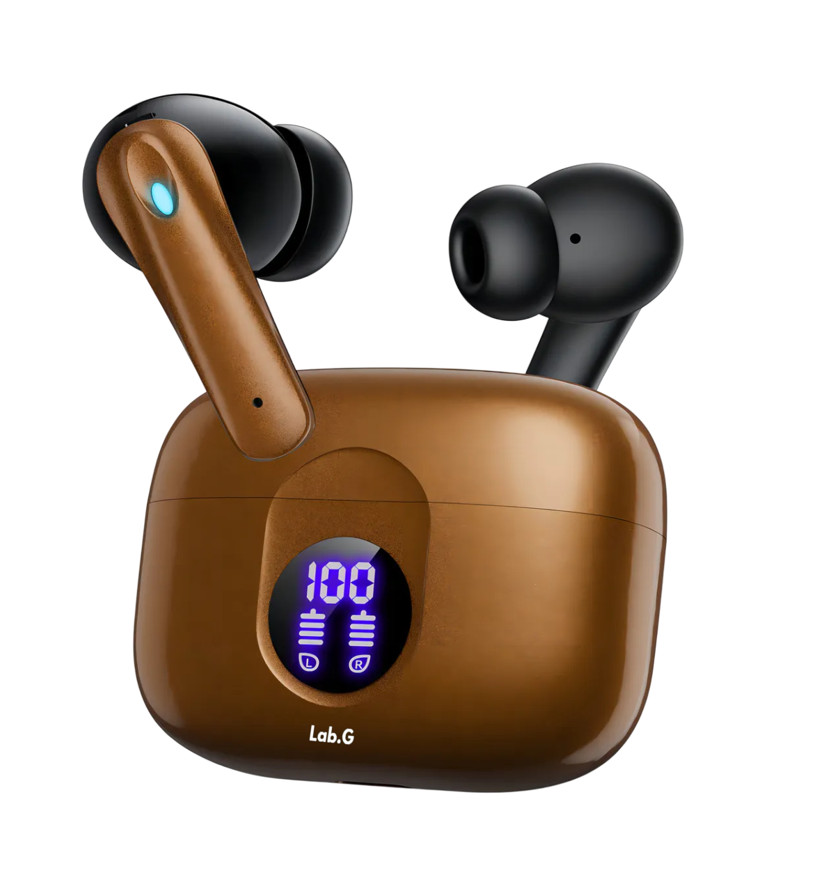 Audífonos Inalámbricos Bluetooth Dorado