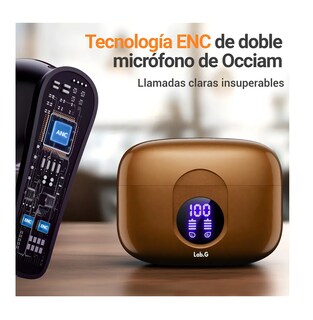 Foto 5 | Audífonos Inalámbricos Bluetooth Dorado