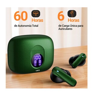 Foto 4 | Audífonos Inalámbricos Bluetooth Verde