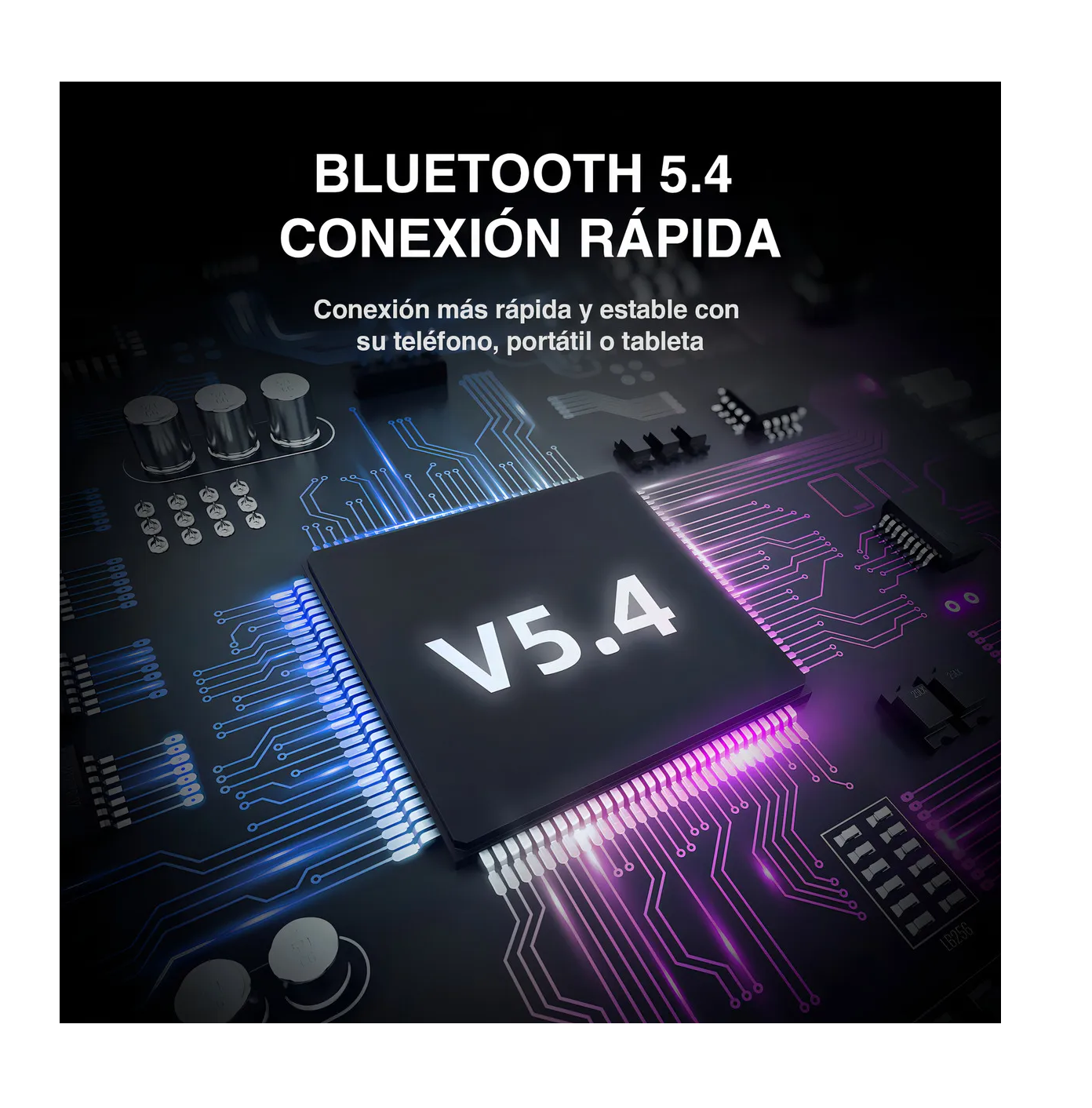 Foto 6 pulgar | Audífonos Inalámbricos Diadema Bluetooth Plegable Blanco
