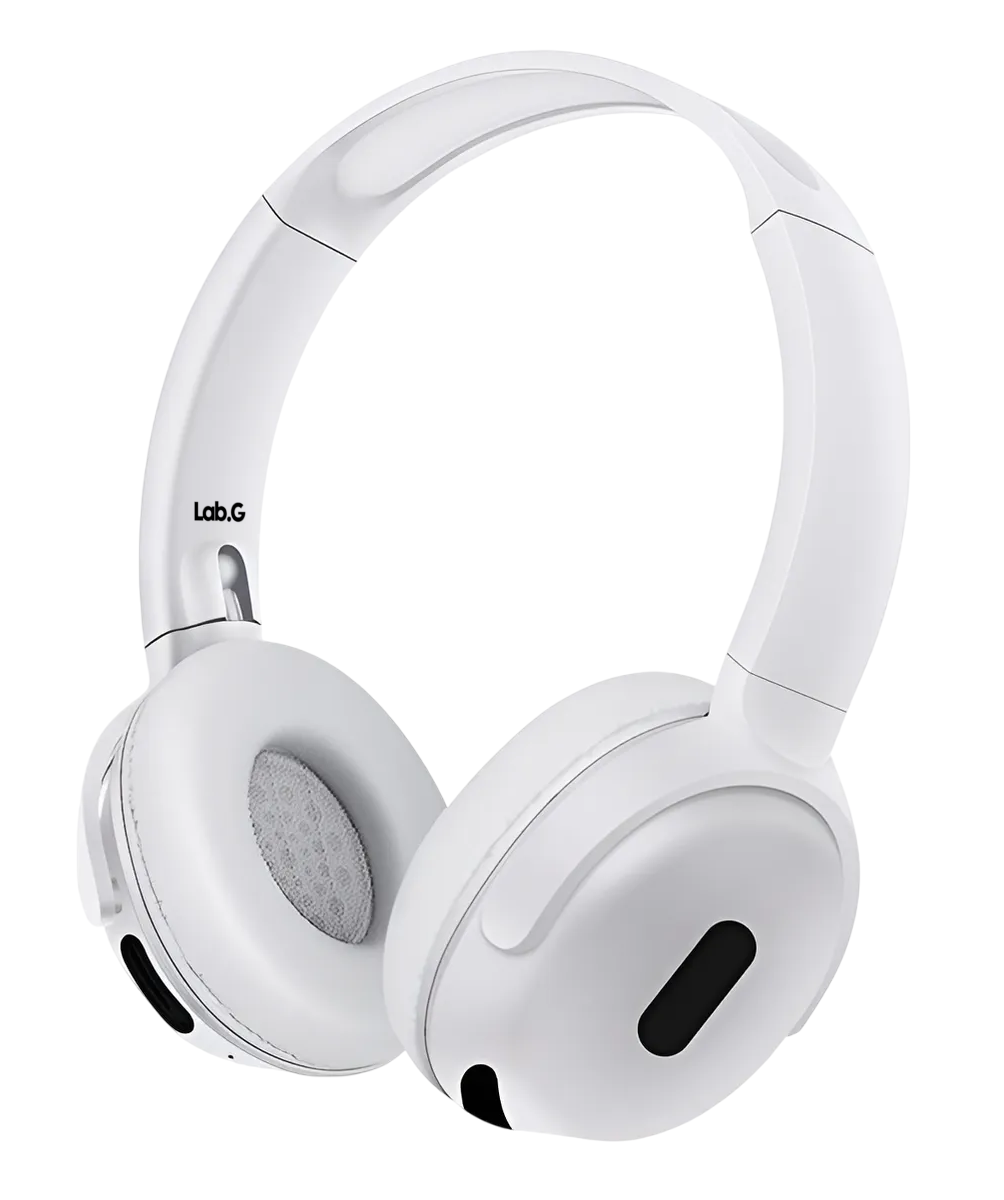 Foto 2 pulgar | Auricular Diadema Bluetooth Bajo Blanco