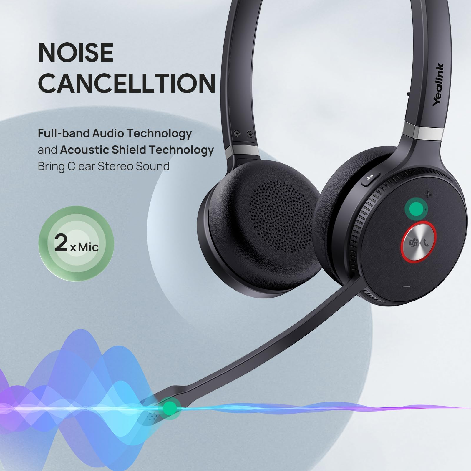 Foto 3 pulgar | Auriculares Inalámbricos Yealink Wh62 Dual Teams Dect De Alcance 160 M - Venta Internacional.