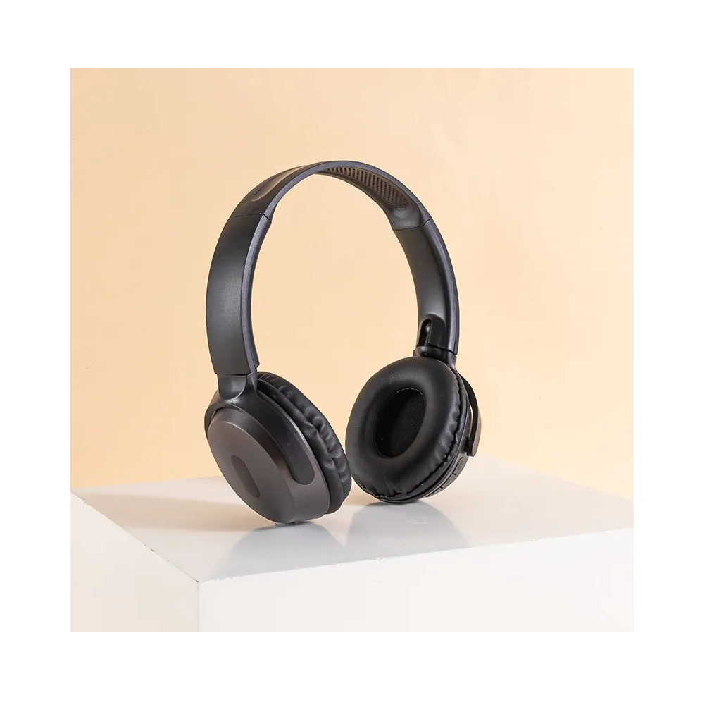 Foto 4 | Auricular Diadema Bluetooth Bajo Negro
