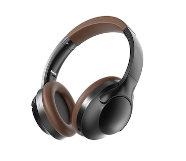 Foto 1 | Audífonos Inalámbricos Gamer Con Micrófono Bluetooth Negro Con Cafe