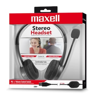 Foto 3 | Audífono USB Multimedia Maxell con Micrófono Hs-hmic 347867