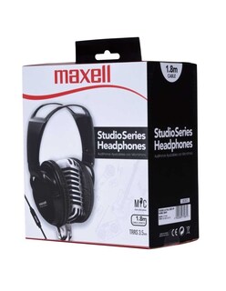 Foto 6 | Audífonos Maxell St-2000 Studio Series con Micrófono color Negro