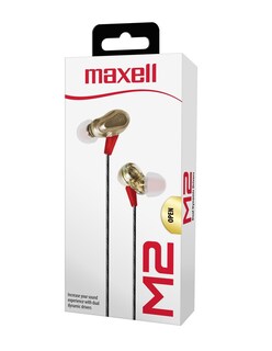 Foto 4 | Audífonos Intrauriculares Maxell M2 Dual Driver con Cable 3.5 mm