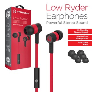 Foto 2 | Audífonos Manos Libres Hypergear Low Ryder color Rojo