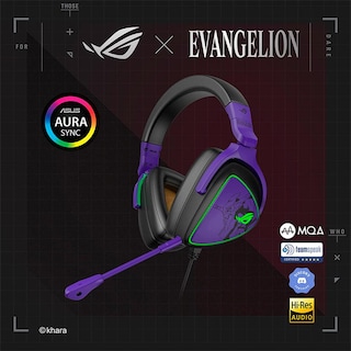 Foto 5 | Audífonos Gamer Asus Rog Delta S Eva Edition Rgb Usb C Ps5 Nintendo Switch Mac color Purpura