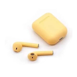 Foto 2 | Audífonos Inalámbricos Bluetooth Generica I-12 color Amarillo