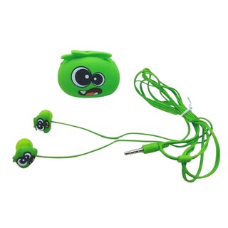 Foto 2 | Audífonos Alámbricos Gadgets&Fun Diseño Monstruo Manos Libres Con Estuche De Viaje Color Verde