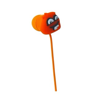 Foto 3 | Audífonos Alámbricos Gadgets&Fun Diseño Monstruo Manos Libres Con Estuche De Viaje Color Naranja