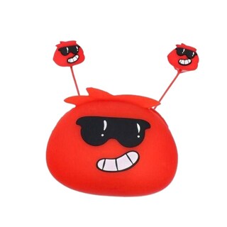 Foto 1 | Audífonos Alámbricos Gadgets&Fun Diseño Monstruo Manos Libres Con Estuche De Viaje Color Rojo