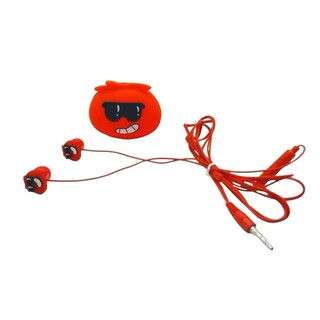 Foto 2 | Audífonos Alámbricos Gadgets&Fun Diseño Monstruo Manos Libres Con Estuche De Viaje Color Rojo