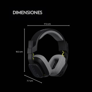 Foto 8 | Audífonos Diadema Gamer Astro A10 Alambrico 939-002056 3.5mm Color Negro