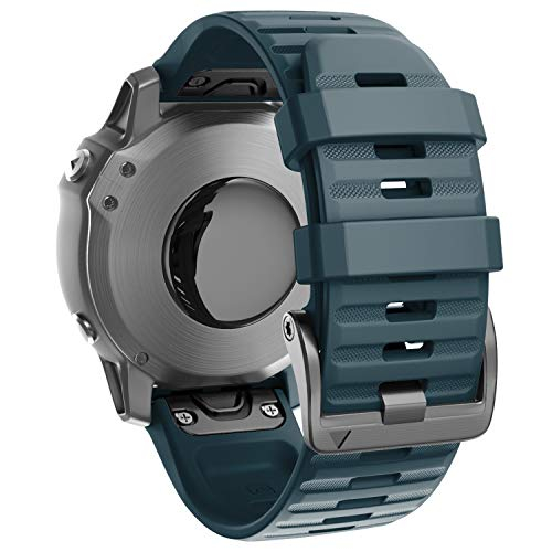 Foto 2 pulgar | Venta Internacional - Ancool Compatible Con Fenix ​​6x/7x Band 26 Mm Fit Fit Soft Silicone Reloj Reemplaz