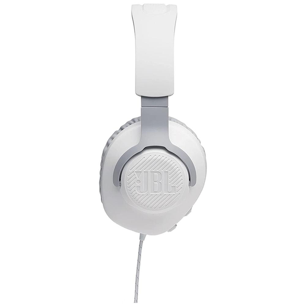 Foto 3 pulgar | Audífonos de Diadema Gamer JBL color Blanco Quantum 100 Alámbricos 3.5 MM Micrófono Desmontable