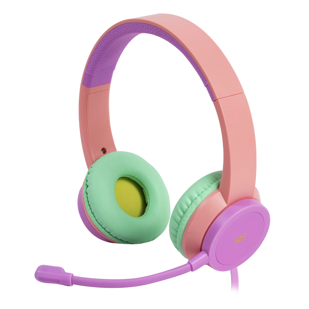 Audífonos para Computadora STF Viva color Rosa