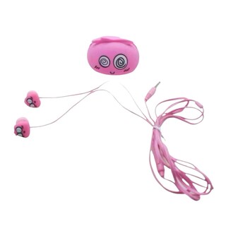 Foto 2 | Audífonos Alámbricos GADGETS AND FUN con Diseño de Monstruo color Rosa con Estuche de Viaje