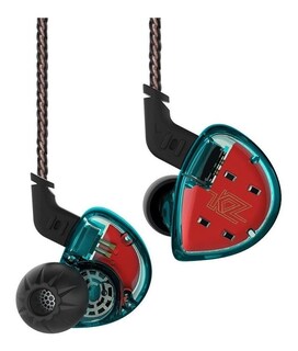 Foto 1 | Kz Es4 Híbrido Hifi Bassy En La Oreja Auriculares / Cascos