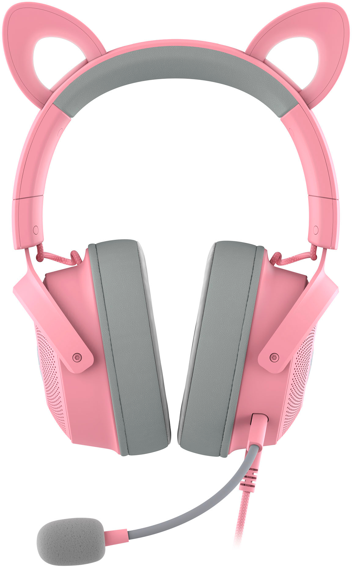 Foto 2 | Auriculares Rgb con Cable y Orejas Intercambiables Razer Kraken Kitty V2 Pro color Rosa