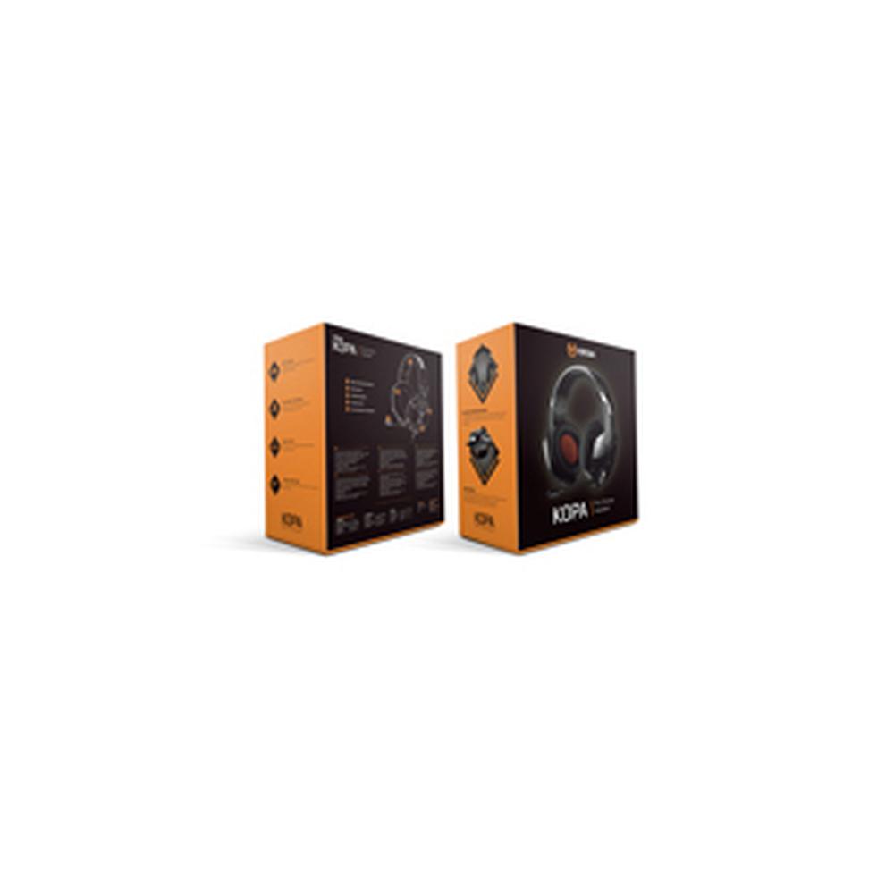 Foto 4 pulgar | Audífonos Gamer Krom Kopa Pro Jack 3.5 Mm Negro Openbox
