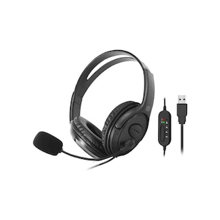 Foto 1 | Audífonos con Micrófono Select Sound H1-AA Alámbricos USB Negro