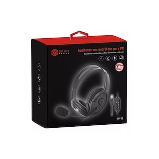 Foto 2 | Audífonos con Micrófono Select Sound H1-AA Alámbricos USB Negro