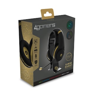 Foto 3 | Audifonos Gamer 4Gamers Conexión 3.5 MM Altavoces 40 MM
