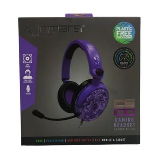 Foto 3 | Audífonos Gamer 4Gamers C6-100 Púrpura Conexión 3.5 MM Altavoces 40 MM