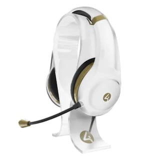 Foto 2 | Audífonos Gamer 4Gamers Blancos Conexión 3.5 MM Altavoces 40 MM
