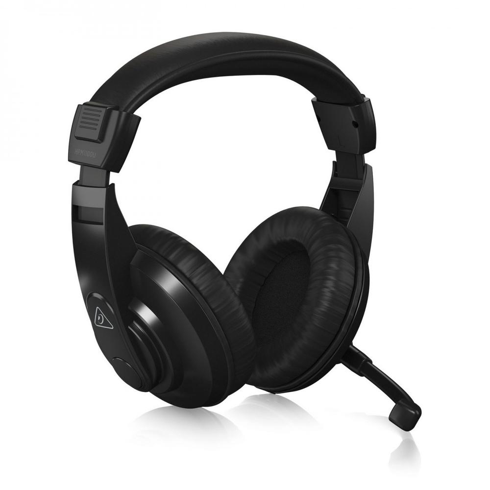 Audífonos Alámbricos Behringer Hpm1100u Negros con Micrófono $529