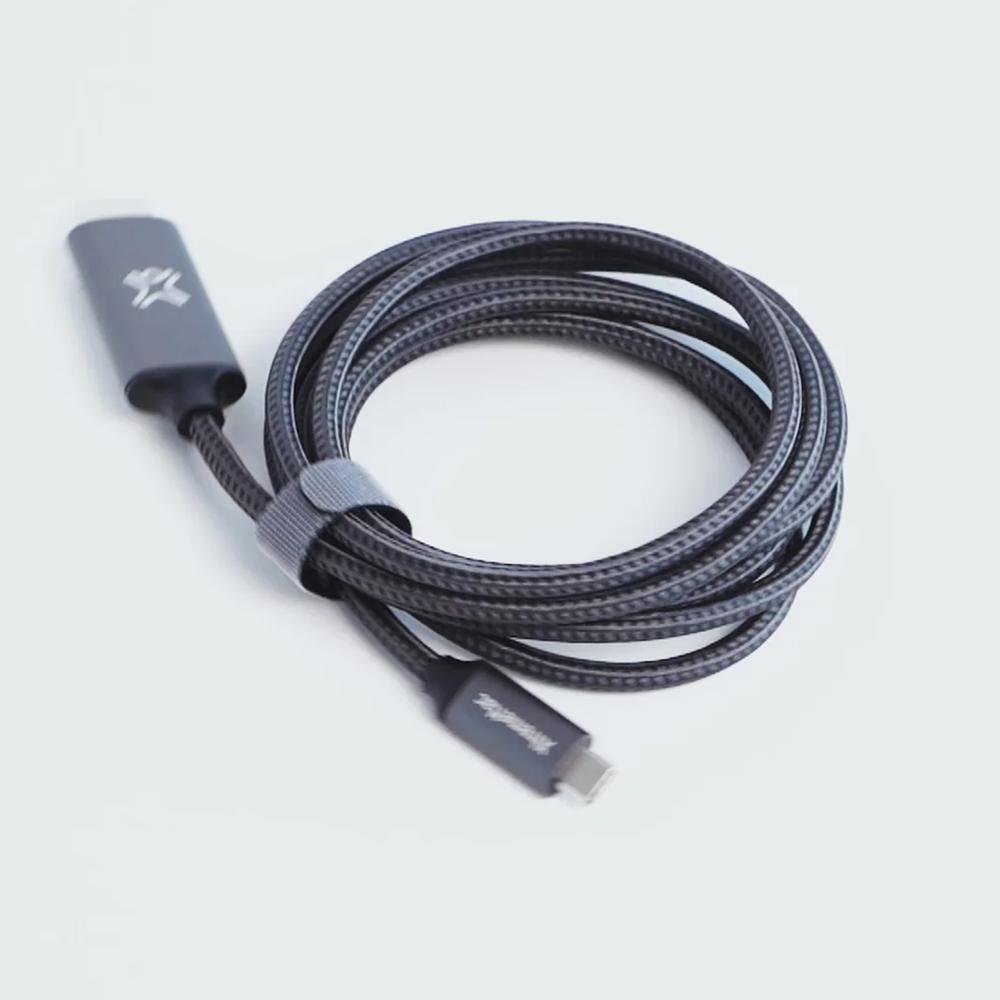 Foto 5 pulgar | Cable Usb XtremeMac Negro de 2 M