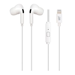 Foto 1 | Audífonos Alámbricos Lightning Stf Manos Libres Blanco