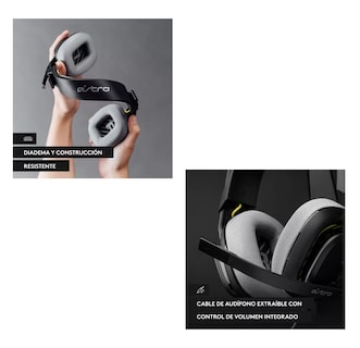 Foto 3 | Audífonos Logitech Astro con Micrófono Negro